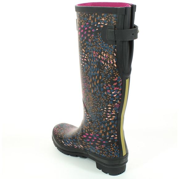 Joules Womens Black Rainboots Size 7 Medium (B, M) - Picture 3 of 4